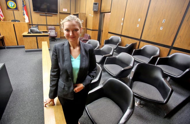 Emily Cline recently began her role as assistant district attorney in Cleveland County. [Brittany Randolph/The Star]