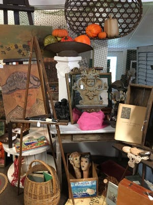Some of the Items you can find inside Nouveaux Riches Antiques & Vintage, in Sterling. [Photo for The Item]