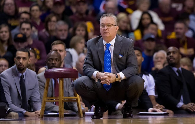 Oklahoma State added longtime college coach Barry Hinson, an OSU graduate and Marlow native, to its coaching staff on Tuesday. [Photo provided]