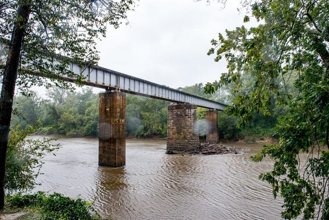 The Cape Fear River at Campbellton Landing in Fayetteville in September 2018. [Raul F. Rubiera/The Fayetteville Observer]