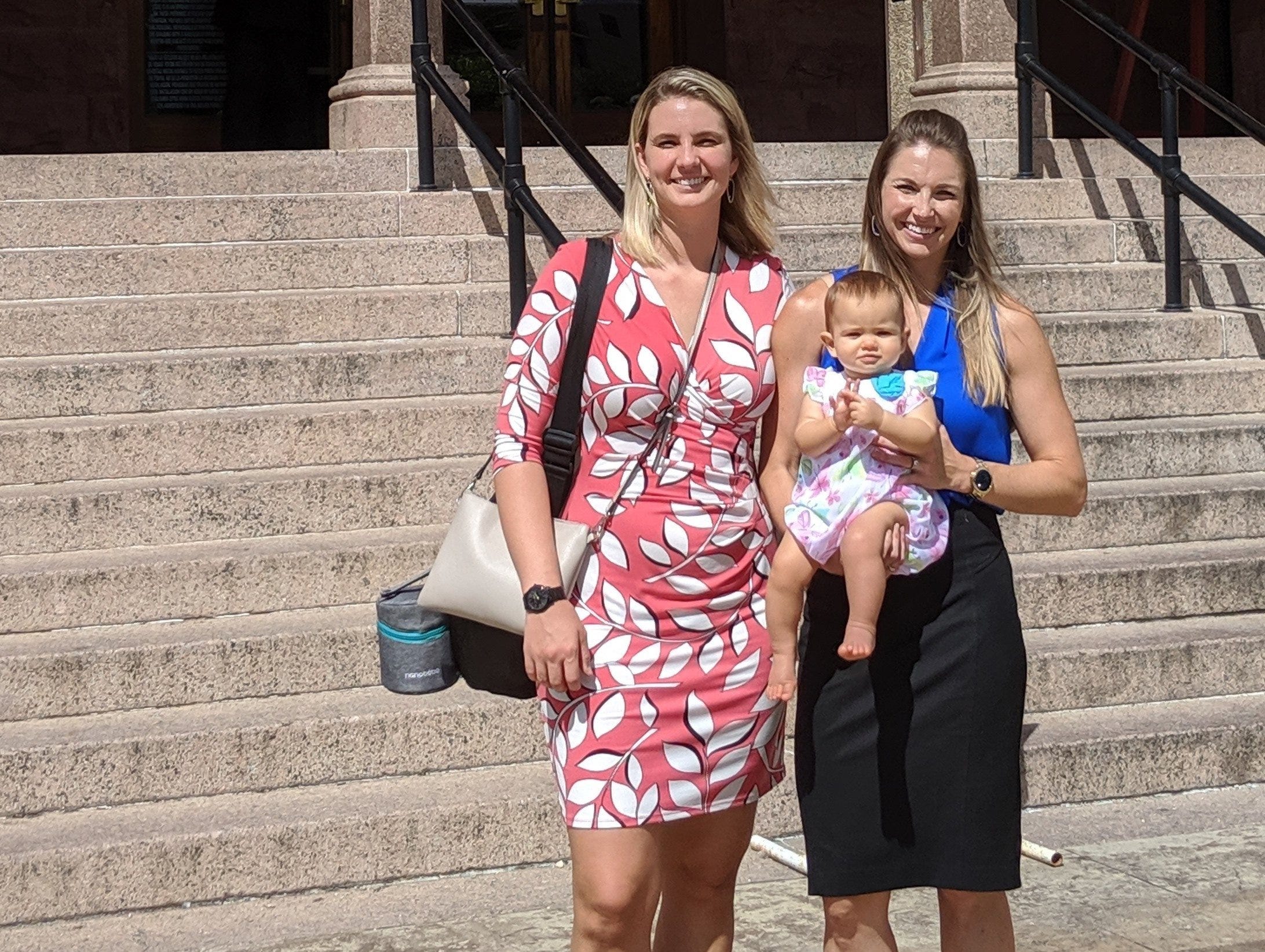 Same-sex couple forced to adopt biological child