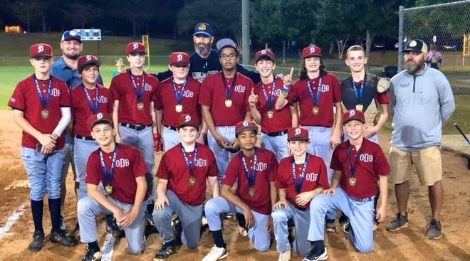 The Ole Dallas Brewery 13- to 15-year old fall baseball team recently won their league's tournament championship.