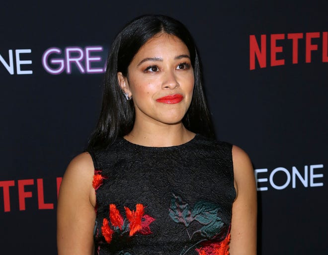 FILE - This April 17, 2019 file photo shows Gina Rodriguez at a special screening of "Someone Great" in Los Angeles. Rodriguez has apologized for singing along on her Instagram Story to a Lauryn Hill verse that includes the N-word. The “Jane the Virgin” actress deleted the short video she posted Tuesday and replaced it with her apology, but not before memes and other backlash ensued. Rodriguez said in her apology she’s a longtime Fugees and Hill fan and didn’t mean to offend anyone. (Photo by Willy Sanjuan/Invision/AP, File)