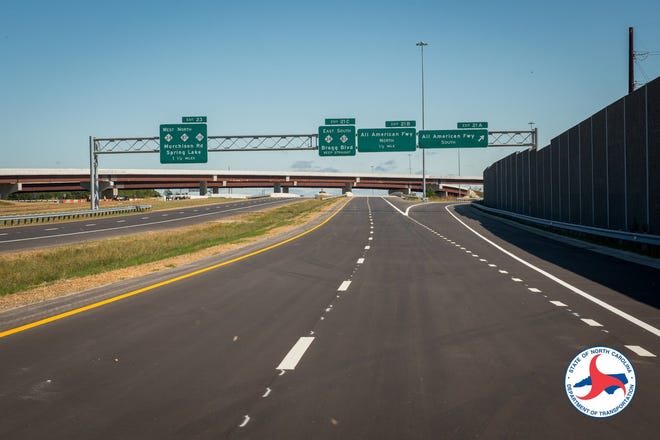 A new section of the Fayetteville Outer Loop is scheduled to open in November. [Contributed photo]