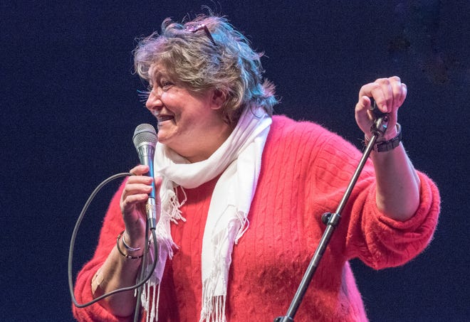 Jazz singer Suede will perform Sunday at the Yarmouth Senior Center. MICHAEL AND SUZ KARCHMER