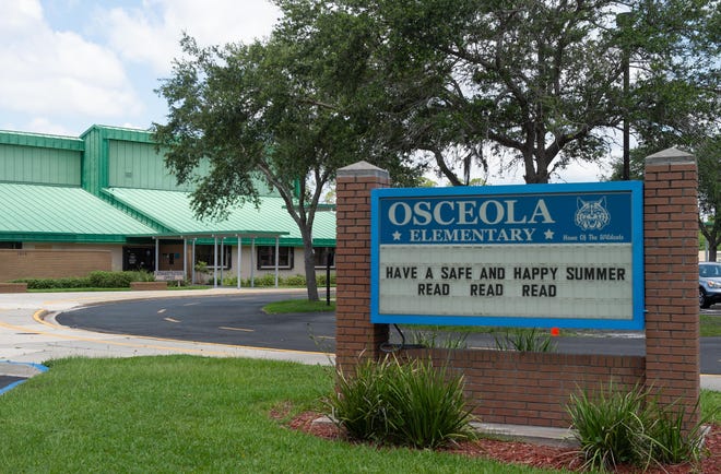 Osceola Elementary School went from a D grade to an A in 2019, so the school is among those receiving bonus money for improvement. [PETER WILLOT/THE RECORD]