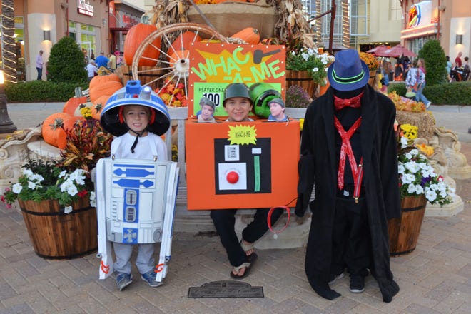 Some of the winners in the Costume Contest at Destin Commons. [CONTRIBUTED PHOTO]