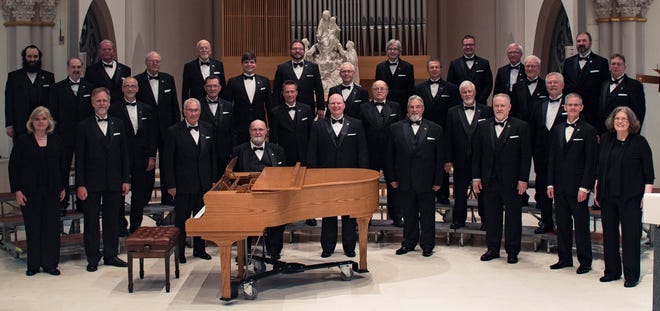 Community men’s chorus Chiaroscuro will present a choral concert on Saturday for the American Choral Directors Association Michigan Fall Conference in Kalamazoo. [Submitted photo by Drake Lolley]