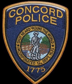 The shield of the Concord, Massachusetts police department. [Courtesy Photo]