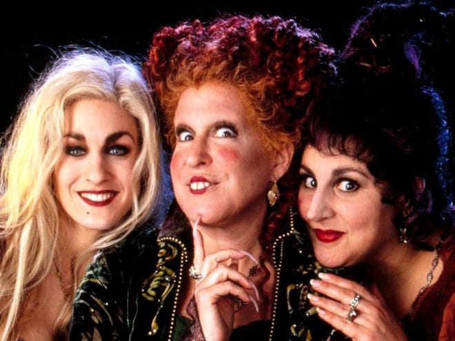 Disney's “Hocus Pocus” is a 1993 American horror, fantasy and comedy film that will play at a Long Center event. [Contributed by Disney]