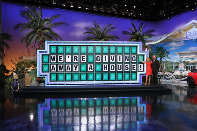 Watch Wheel of Fortune Oct. 28 through Nov. 1 and enter online for a chance to win a free home at Jimmy Buffett’s Latitude Margaritaville in Daytona Beach or in Westlake, Fla. [Photo by Carol Kaelson]