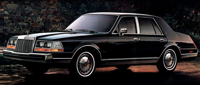 The 1984 and 1985 Lincoln Continentals offered an optional BMW built inline-6 cylinder Turbo Diesel engine as an option. Sales were poor and few were built. [Ford Motor Company]
