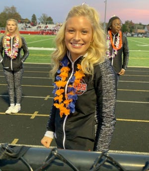 Emma Pfouts, 16, a cheerleader at Norton High School in northeast Ohio, had a severe allergic reaction during the school's recent homecoming dance. [Photo courtesy of Chris and Christina Weigand]