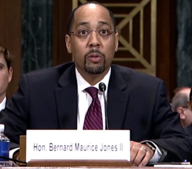 Poor boy from Oklahoma" addresses U.S. Senate committee about judgeship