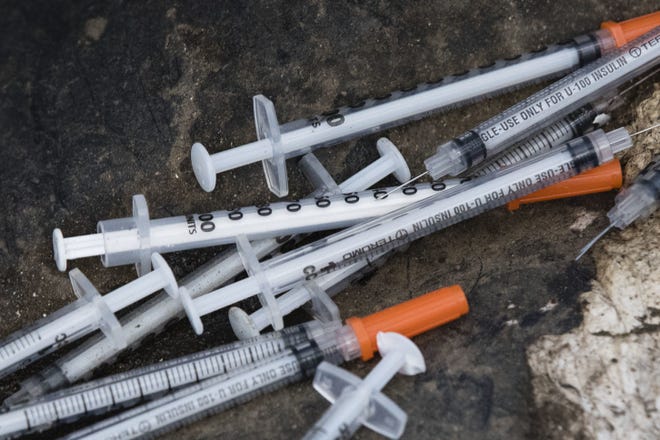 Bucks County Democrats say they aren’t planning to push for safe injection sites, like those proposed in Philadelphia. [AP FILE PHOTO]
