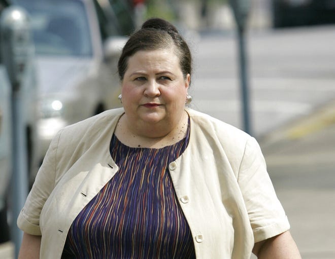 Former Alabama Secretary of State Nancy Worley arrives the Montgomery County Courthouse,in Montgomery on July 9, 2007. (AP Photo/Rob Carr, File)