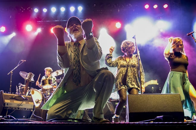 Fresh off singing the National Anthem live on national TV at Sunday’s F1 race, Shinyribs will play Nov. 8 in Coupland and Nov. 16 at Sam’s Town Point. [JAY JANNER / AMERICAN-STATESMAN]