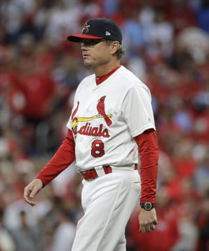 St. Louis Cardinals manager Mike Shildt has a new three-year contract through the 2022 season. [AP Photo/Charlie Riedel]