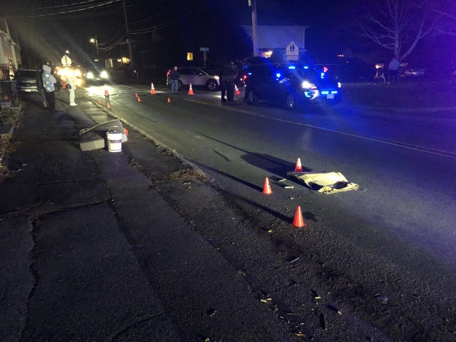An elderly man was struck in a hit-and-run crash early Wednesday evening, Nov. 6, 2019 at the intersection of Center Street and Middleboro Avenue, Taunton police said.
