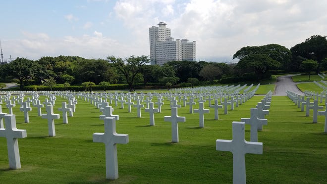 The Manila American Cemetery and Memorial in Manila, Philippines. [Suzette Martinez Standring]