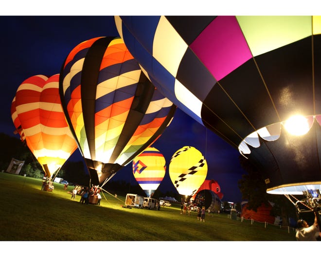 Leesburg’s inaugural Balloons on the LakeFront runs from 6 to 9 p.m. Friday, Saturday and Sunday. [Gatehouse Media File]
