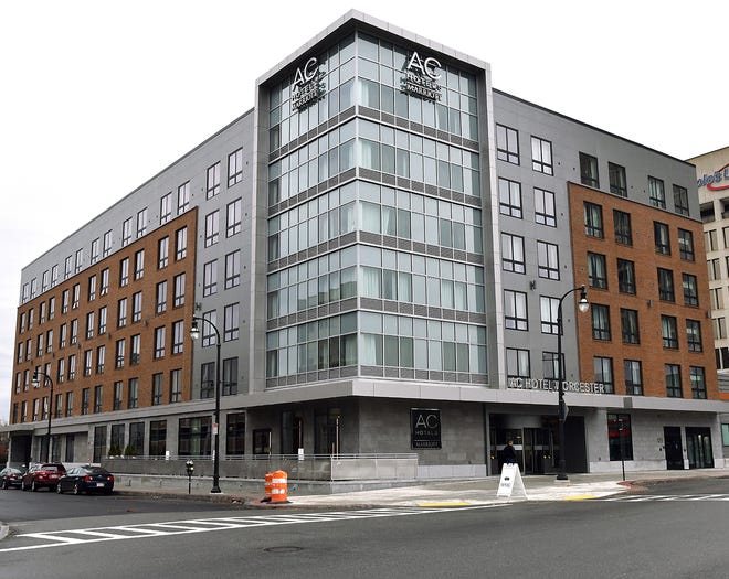 Worcester's Economic Development Incentive Program has supported the development of three new hotels, incluiding the AC Hotel by Marriott on Front Street. [T&G Staff/Rick Cinclair]