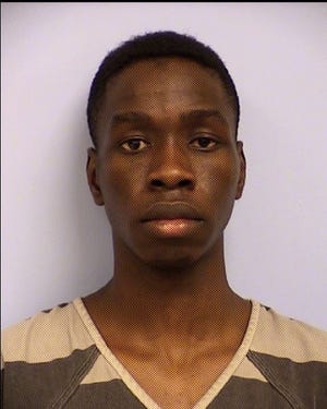 Eyitoluwa Olayeye, 20, has been charged with aggravated assault causing serious bodily injury. [AUSTIN POLICE DEPARTMENT]