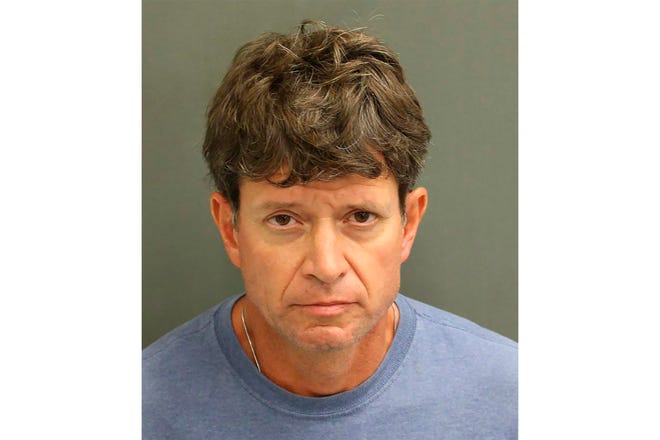 This photo provided by Orange County Sheriff's Office shows James Anthony Jones. Jones charged with molesting two children at Disney World is now accused of molesting two other children at the theme park. The Orange County Sheriff’s Office announced on Thursday, Nov. 7, 2019 that Jones now faces additional lewd or lascivious molestation charges.(Orange County Sheriff's Office via AP)
