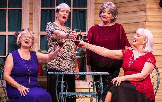 "The Savannah Sipping Society" is onstage at the Ocala Civic Theatre through Nov. 24. [Doug Engle/Ocala Star-Banner]
