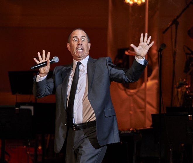 Jerry Seinfeld will return April 10 to the Hanover Theatre for the Performing Arts. [File Photo/The Associated Press]