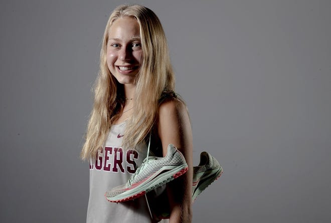 Maddie Livingston would love to run in college, study something in the nutrition/training area and possibly add a business degree. [NICK WAGNER/AMERICAN-STATESMAN]