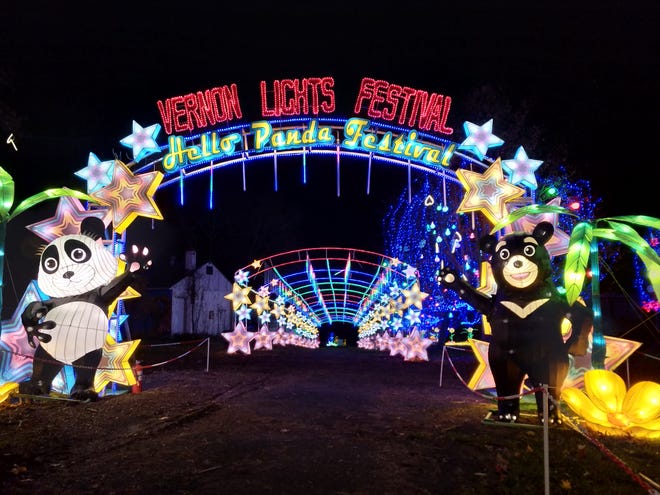 The Vernon Lights Festival is set to open later this month at the former Camp Sussex on Route 565. The festival will run on Friday, Saturday and Sunday nights starting Nov. 29. [Submitted photo courtesy of Vernon Lights Festival]