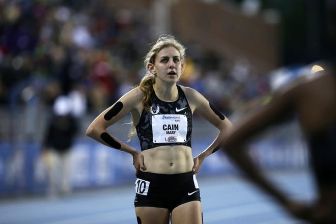 Mary Cain set numerous national records while still in high school. [ASSOCIATED PRESS FILE]