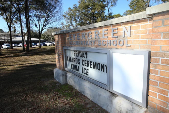 Evergreen Elementary School. [File]
