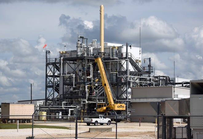 GenX is produced in this plant at Chemours' Fayetteville Works plant on the Bladen-Cumberland county line. [Matt Born/StarNews Photo]