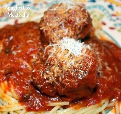 Spaghetti and Meatballs. [Laura Tolbert]
