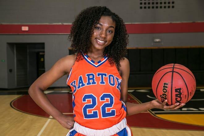 Tyshonne Tollie is back at Bartow after playing two seasons Montverde Academy. She returned for media day at Polk State College in Winter Haven on Monday. Special to the Ledger/ Calvin Knight