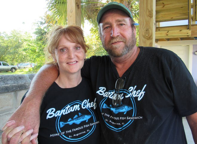 Rhonda and Bob Kretzman, co-owners of the Bunnell-based Bantam Chef, which opened in 1989, now have a new location on Granada Street in St. Augustine's historic district that opened Sunday. Nov. 10, 2019 [News-Tribune/Danielle Anderson]