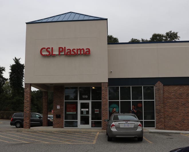 CSL Plasma is located at 1519 S. York Road in Gastonia, in a space formerly occupied by Kerr Drug. [Special to The Gazette]