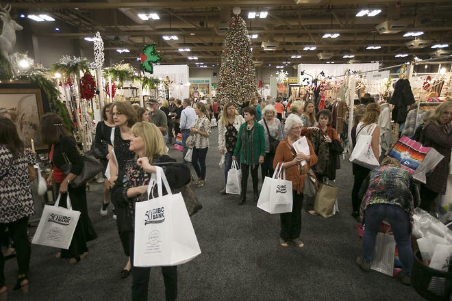 The Junior League of Austin hosts A Christmas Affair: I’ll Be Home for Christmas, a holiday market, at the Palmer Events Center. [AMERICAN-STATESMAN 2016]