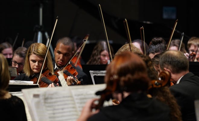 Gardner-Webb Orchestra combines with Crest High School Chamber Orchestra for a concert at 8 p.m. Monday, Nov. 25. [SPECIAL TO GATEHOUSE MEDIA]