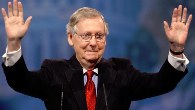 Senate Majority Leader Mitch McConnell, R-Ky.