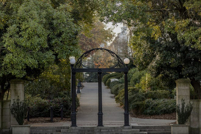 FILE - The Arch on the North Campus of the University of Georgia. [staff/Athens Banner-Herald]
