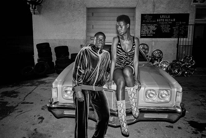 Slim (Daniel Kaluuya) and Queen (Jodie Turner-Smith) get ready to hit the road in their Catalina. [Universal Pictures]