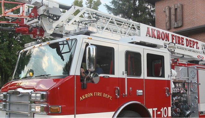 Akron Fire Department. [Beacon Journal file photo]