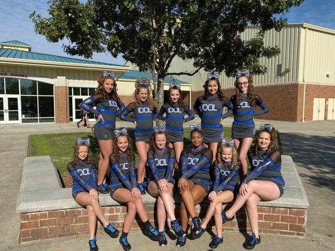 The following athletes will be traveling to Florida next year to compete in a national cheer competition: Hayden Willis, Cholee Stroupe, Morgan Hall, Briley Wright, Kaci Cline, Kendyl Taylor, Dharian Barnett, Clare Coker, Lillian Husted, Lexus Leon, Becca McMahan [Special to The Star]