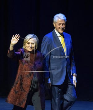 Democrats have a history of wining at corruption and abuses of power as personified by Bill and Hillary Clinton, writes columnist Megan McArdle. [Erik Kabik Photography/ MediaPunch /IPX]