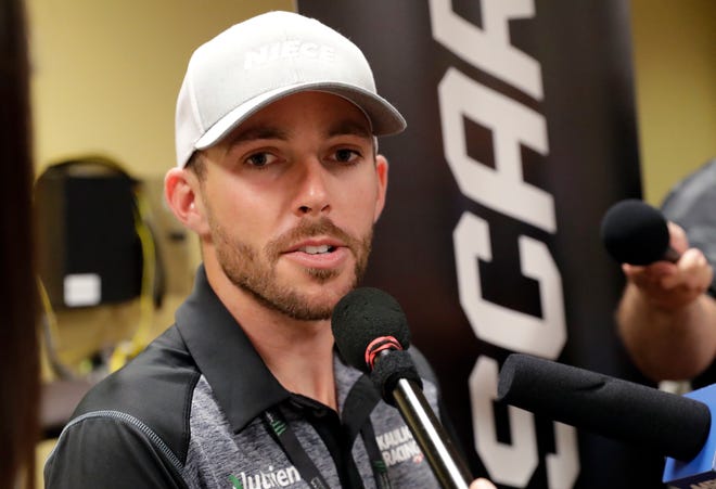 Ross Chastain’s Premium Motorsports team was among those fined by NASCAR. [AP File]