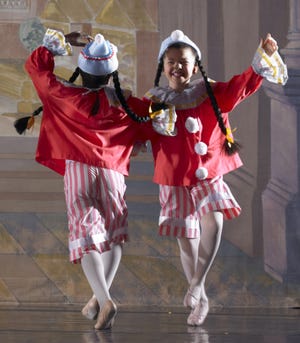 Mother Ginger's Polichinelles dance in "The Nutcracker," performed by Jose Mateo Ballet Theatre.

Gary Sloan photo