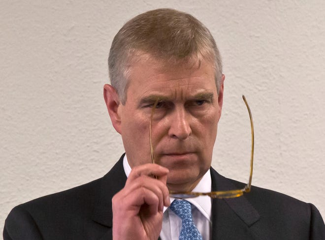 A Vox caller voices dislike for Great Britain's Prince Andrew. [AP Photo/Michel Euler, FILE]